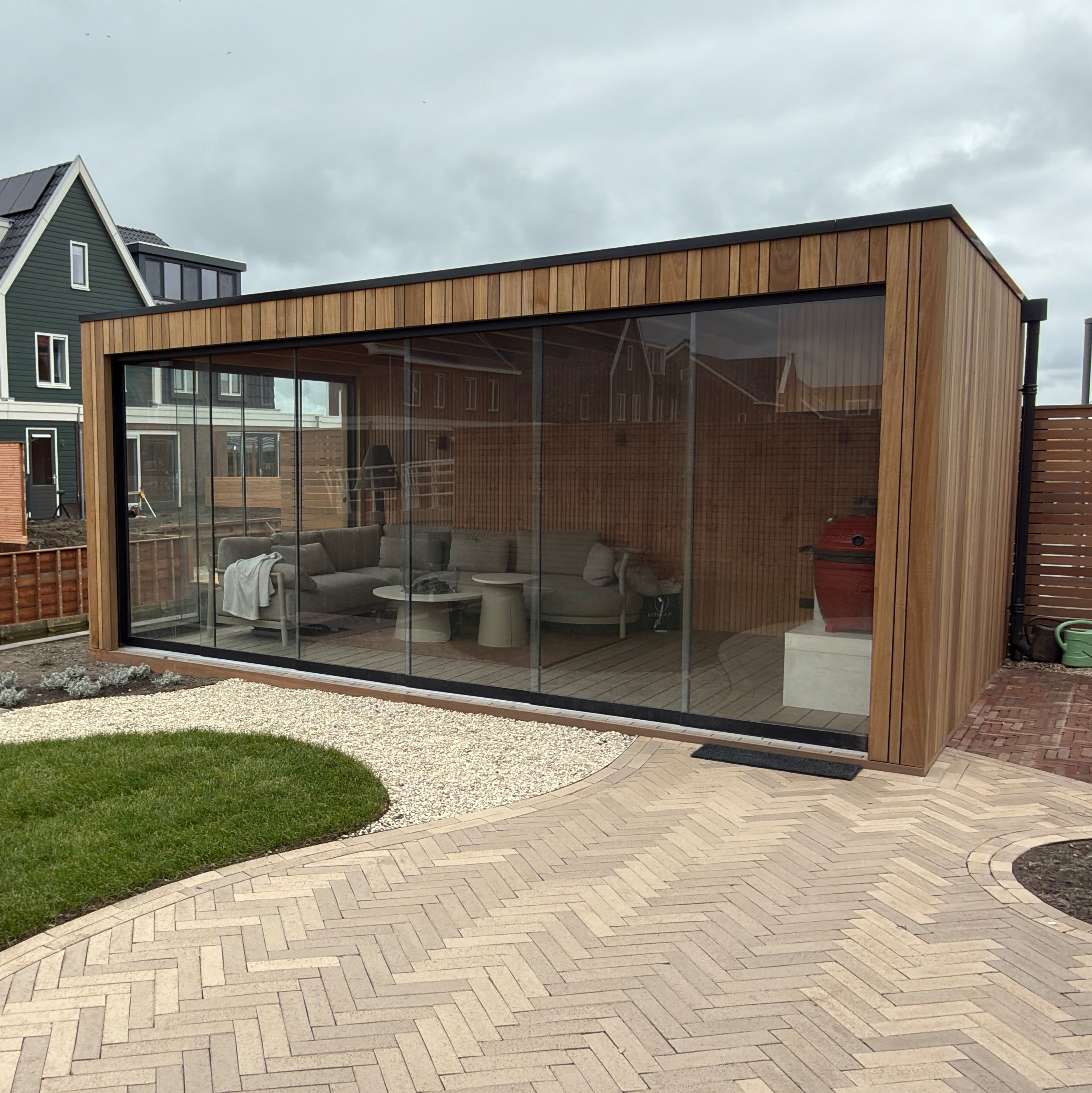 Luxe tuinkamer maatwerk project